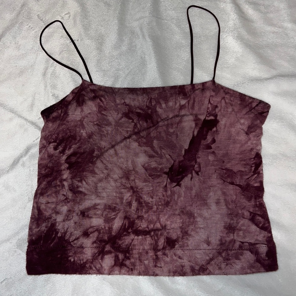 AE purple tie-dye tank!☀️